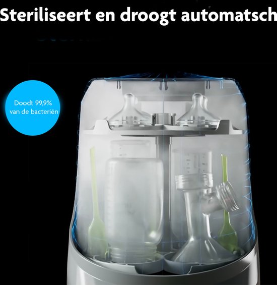 Baby Brezza Pro Flessenwasser & Sterilisator - Afbeelding 2