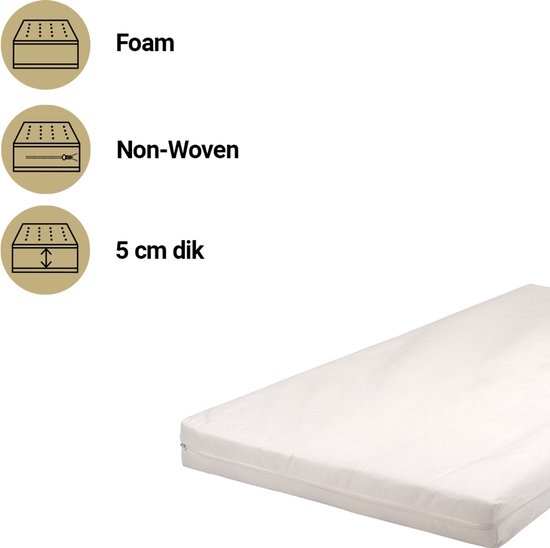Best Sleep Co-sleeper Matras 48x82 cm - Afbeelding 4