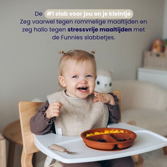 Funnies Slabbetjes 10 Pack Aardetinten 10 stuks 1