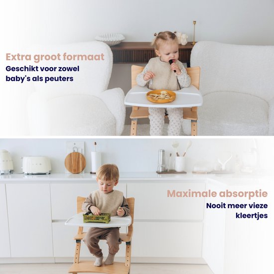 Funnies Slabbetjes 10 Pack Aardetinten 10 stuks 3
