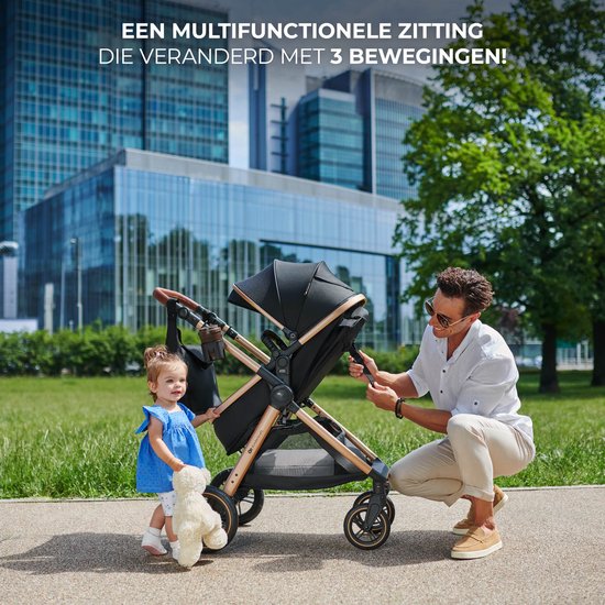 KinderKraft ESME PRO 3-in-1 Kinderwagen - Afbeelding 3