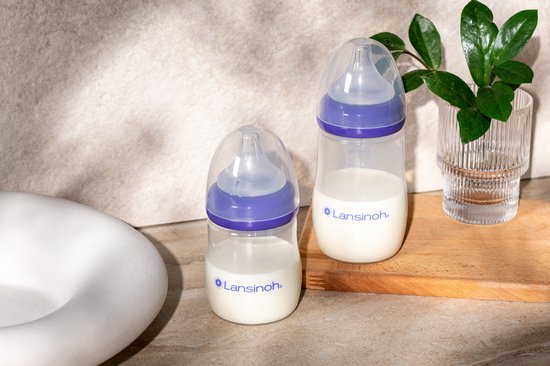 Lansinoh Naturalwave starterset spenen & babyflesjes - Afbeelding 2