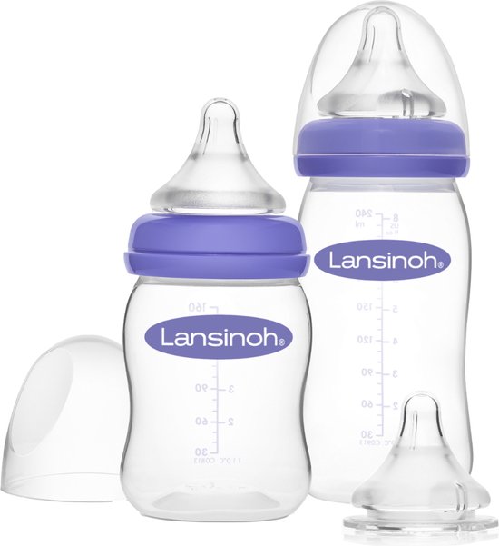Lansinoh Naturalwave starterset spenen & babyflesjes - Afbeelding 3