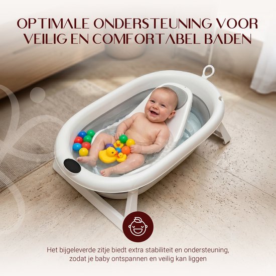 Baby Habits Inklapbare Badset met Thermometer 4