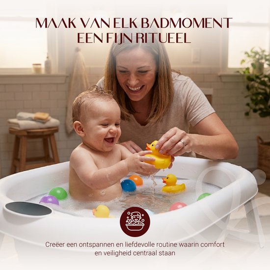 Baby Habits Inklapbare Badset met Thermometer 5