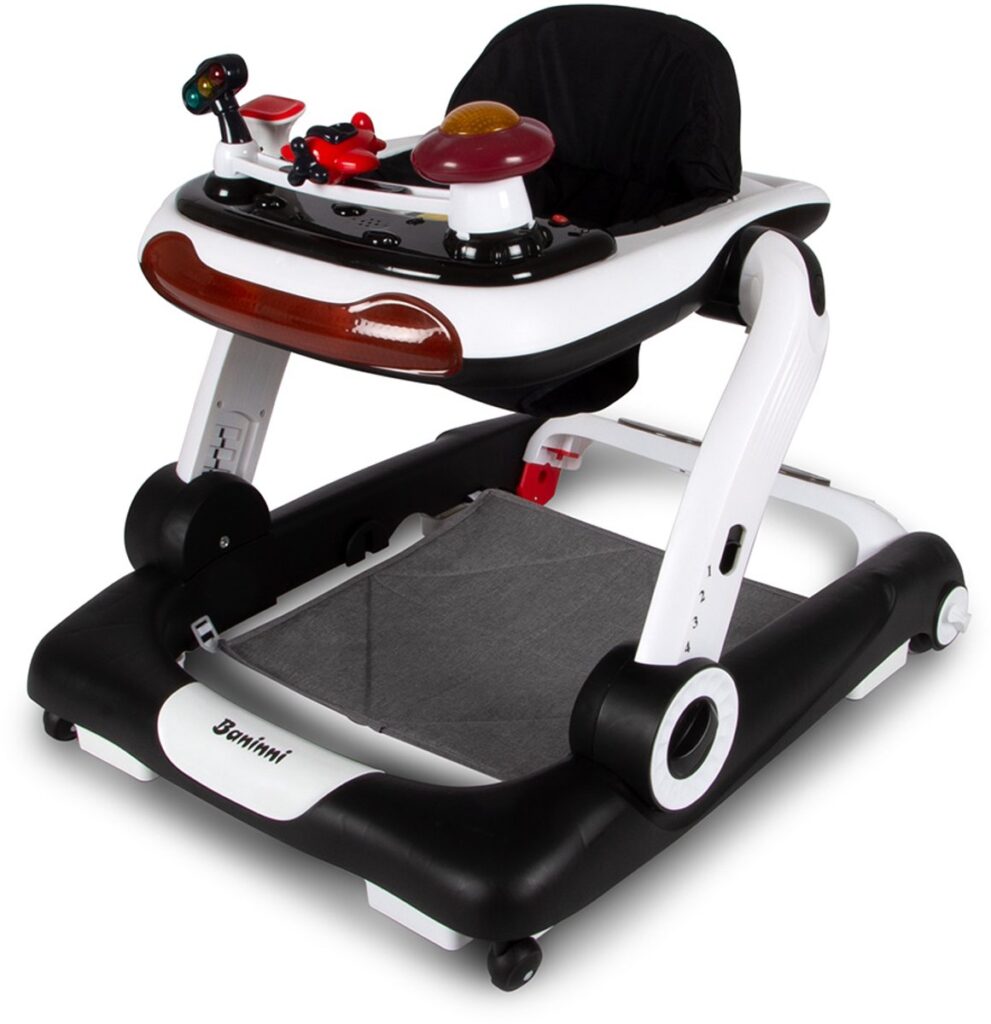 Baninni Vico 5-in-1 Loopstoel Zwart 1