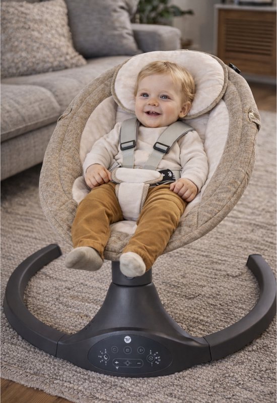 Bebies First Bluetooth Wipstoel Beige 2