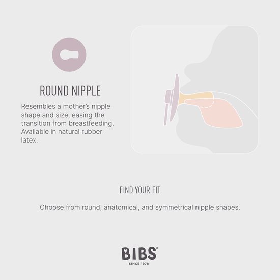 **BIBS 2x Colour Speen Maat 3** 5