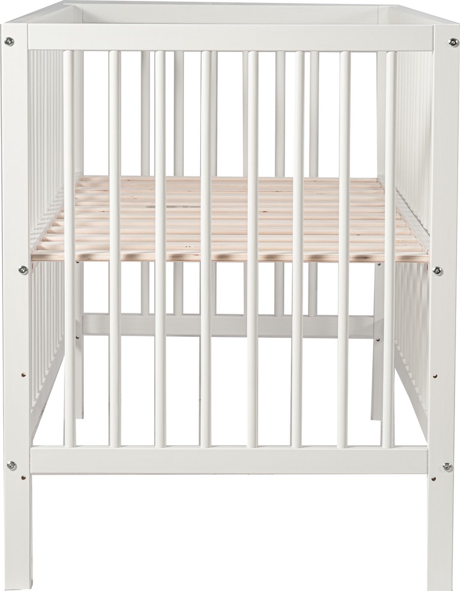 Born Lucky Babybed Mees 60x120 cm - Verstelbaar & Massief Hout 5