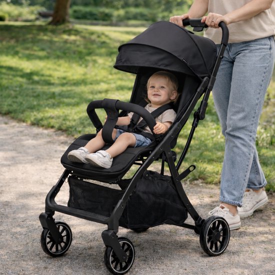 Cabino® Inklapbare Buggy Plus - Zwart 2