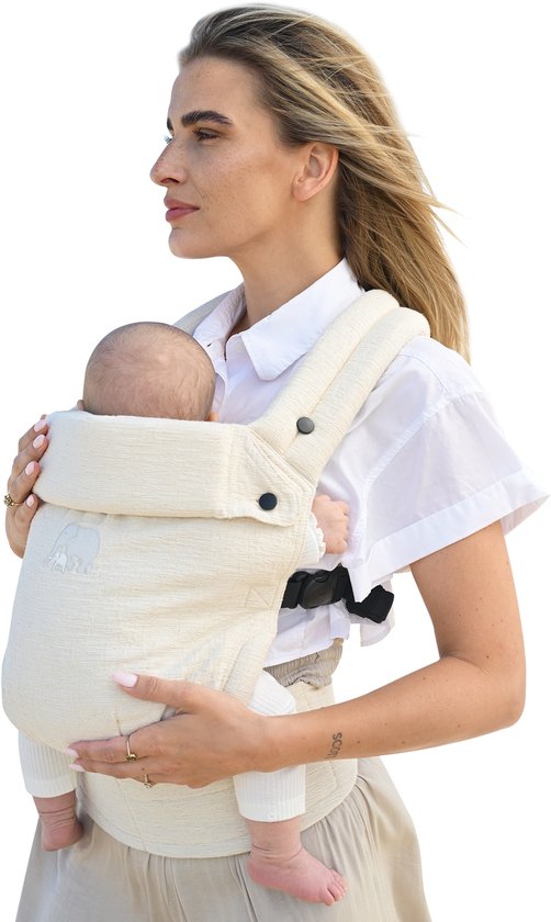 Deryan Amora Baby Draagzak - Cream 3