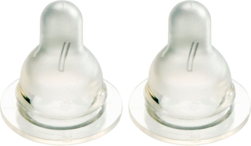 Difrax 2-pack Natural Flessenspenen - Small - 0+ Mnd 1