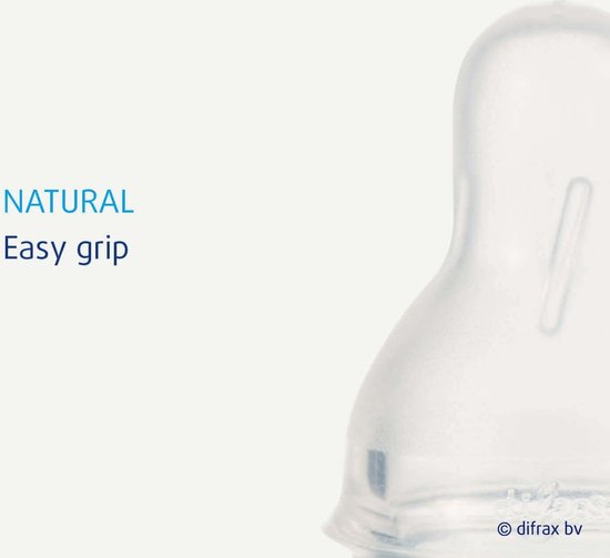 Difrax Natural Flessenspeen Large 6+ Mnd - 2 Stuks 4