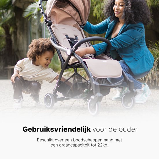Hamilton by Yoop MagicFold Buggy - Zwart - Tot 22 kg 4