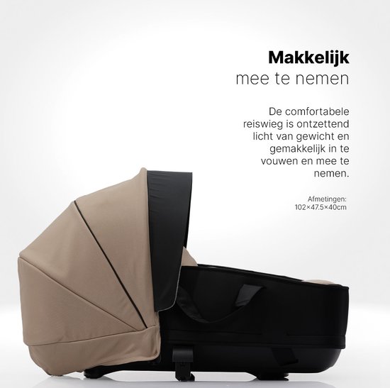 Hamilton by Yoop Reiswieg Kaki voor S1 Plus en X1 Plus 4