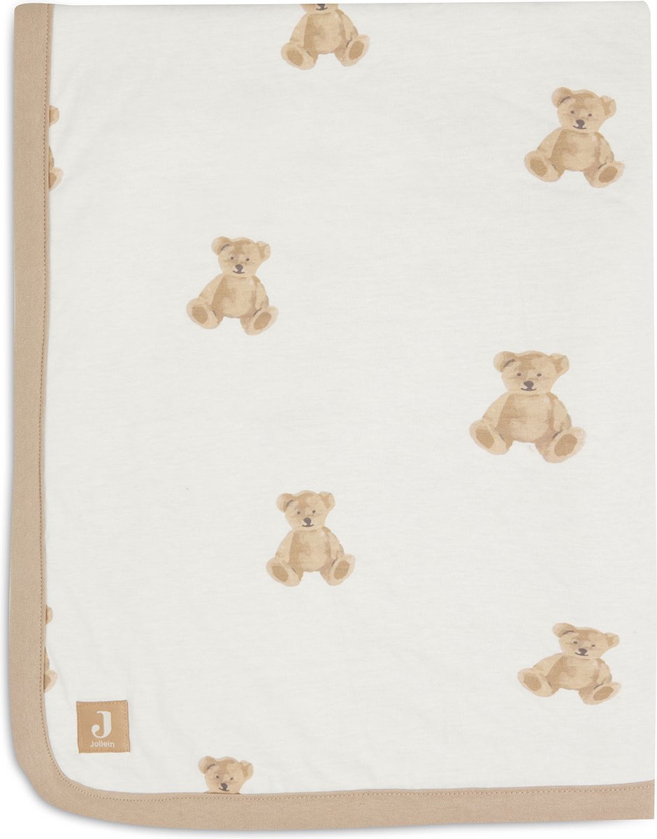 Jollein Teddy Bear Wiegdeken 75x100cm 1