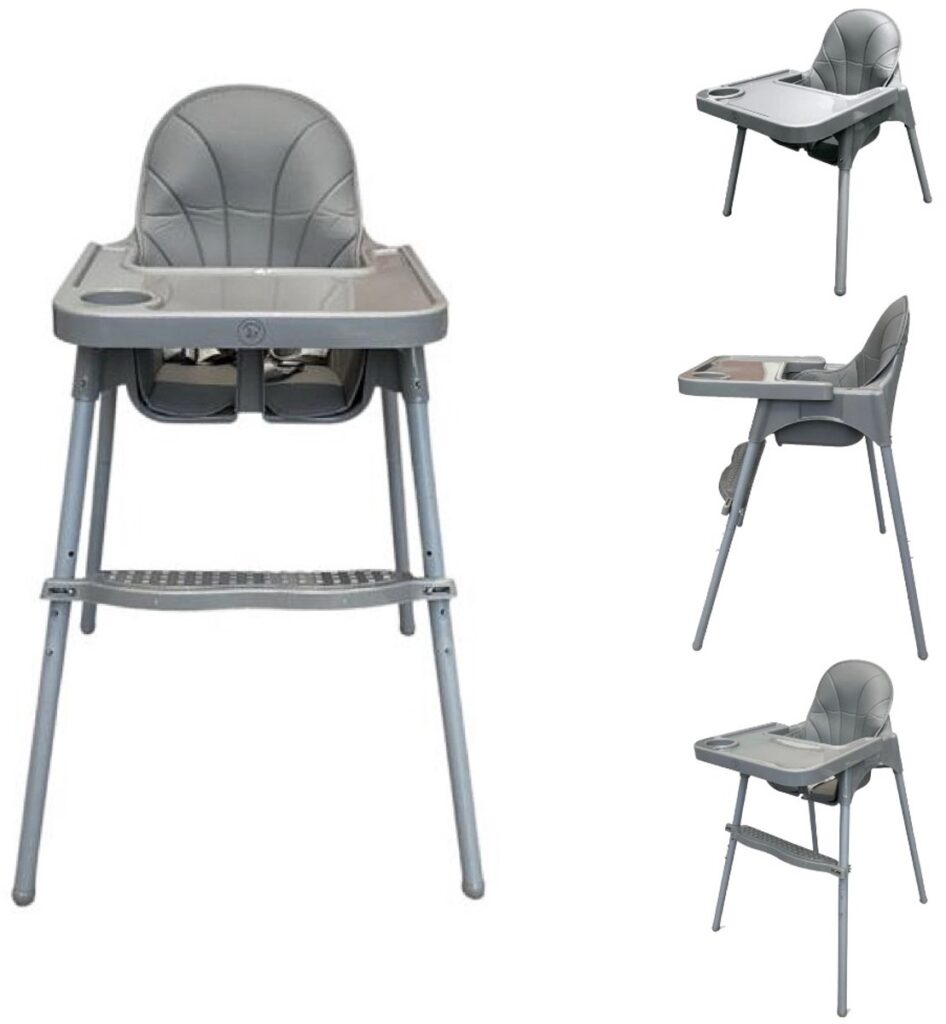 Liefjes & Co 2-in-1 Kinderstoel Grijs 1