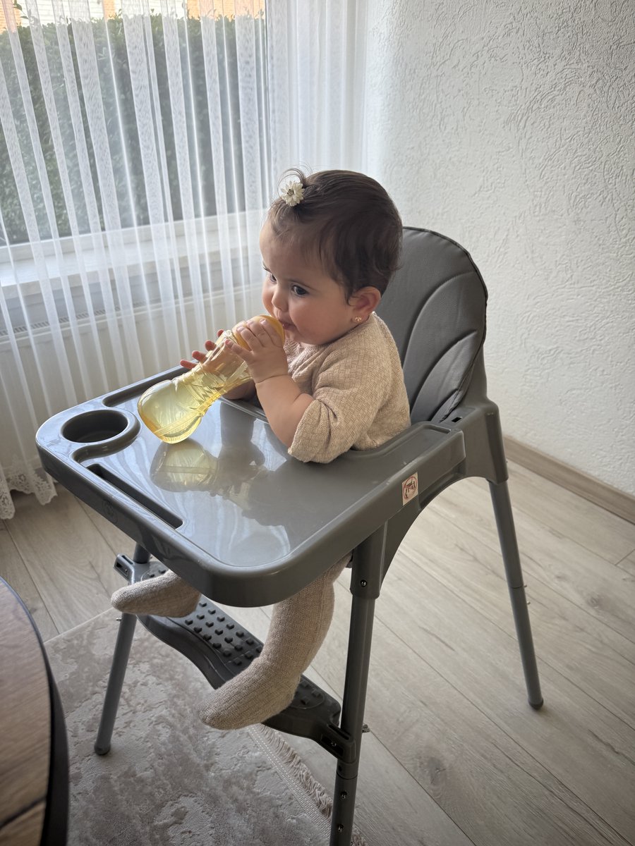 Liefjes & Co 2-in-1 Kinderstoel Grijs 2