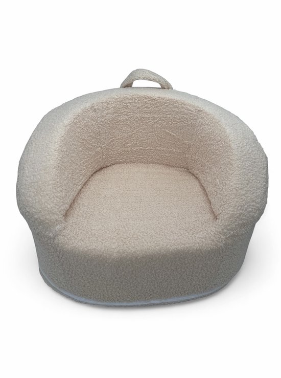 Liefjes & Co Fluffy Teddy Sofa - Beige Kinderfauteuil 2