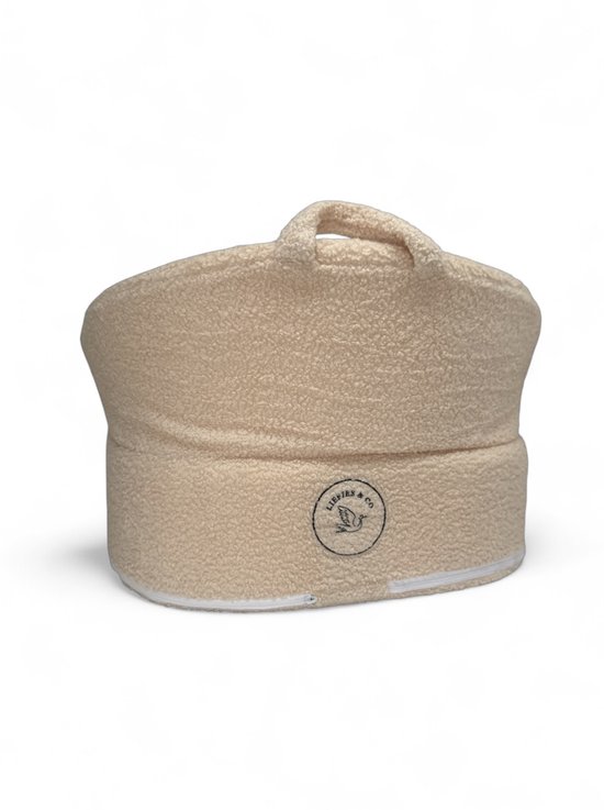 Liefjes & Co Fluffy Teddy Sofa - Beige Kinderfauteuil 4