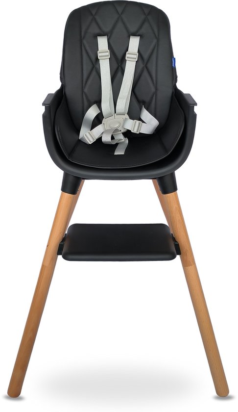 Luvion Kinderstoel - High Chair Zwart 4