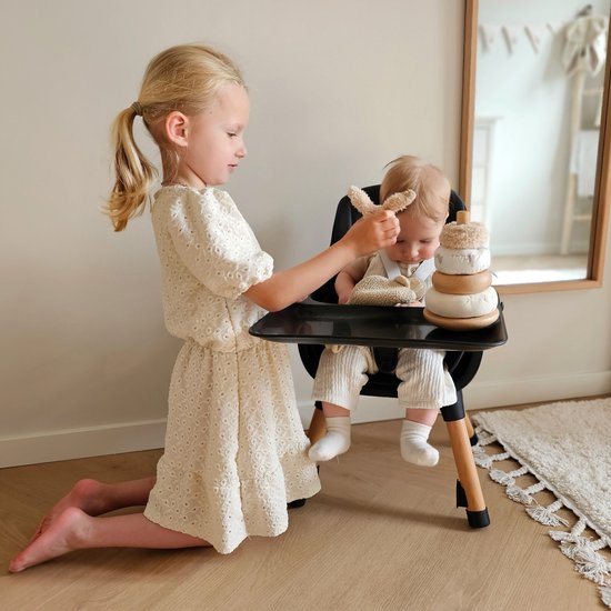 Luvion Kinderstoel - High Chair Zwart 5