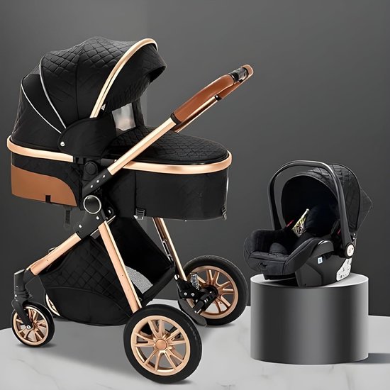 Luxe Kinderwagen Set - Merkloos 4