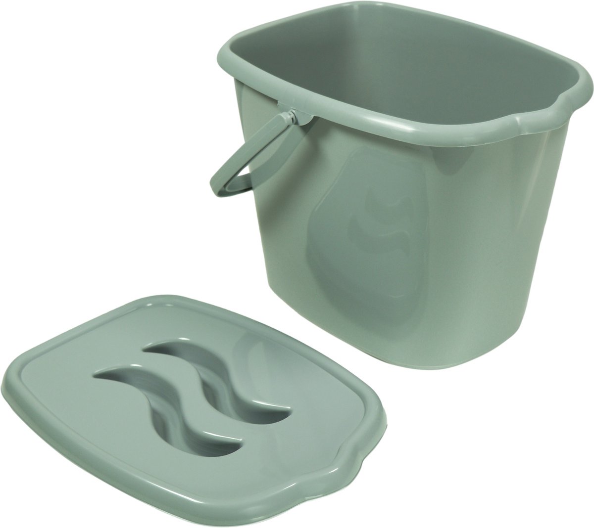 MamaLoes Stone Green Badset met Zwarte Standaard 5