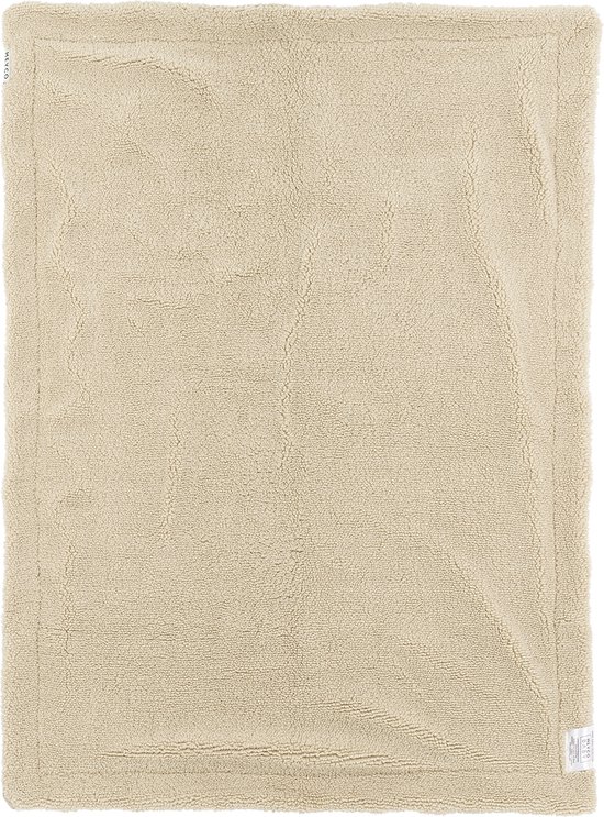 Meyco Wafel Teddy Wiegdeken 75x100cm - Sand - 2.0 TOG 3