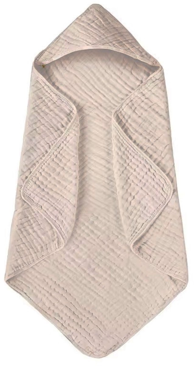 MINIIYOU Hydrofiele Badcape 82x82 cm - Zand/Beige 1
