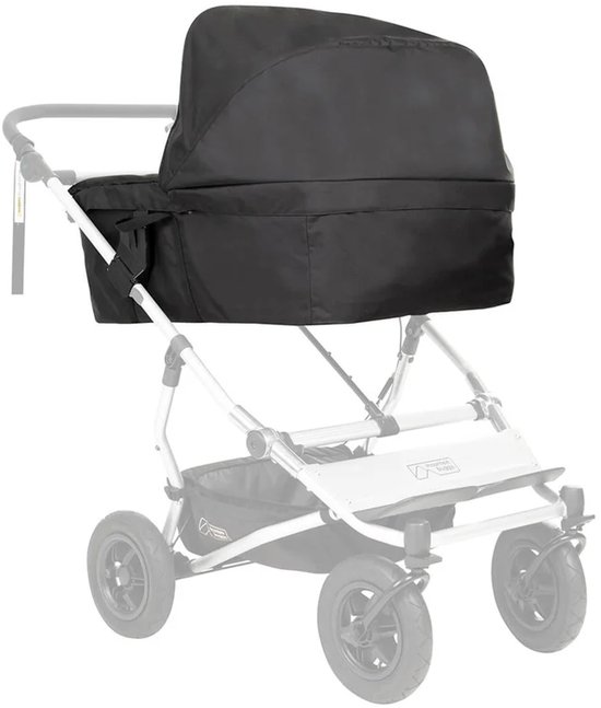 mountain buggy twin carry cot plus met regenhoes 2