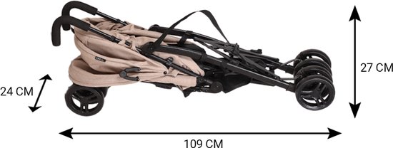 Novi Baby Melange Buggy - Lichtgewicht - Vanaf 6 maanden 2