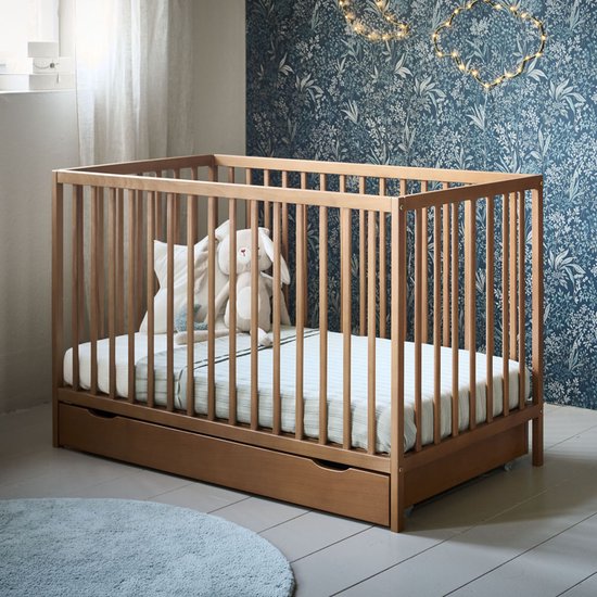 petite amelie ledikant 60x120 cm walnoot 2