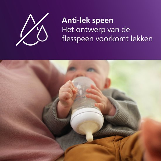 Philips Avent 2-pack Natural Response 330ml Babyflessen 4