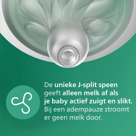 Philips Avent Glasfles 120ml - Flow 2 - BPS vrij - Newborn 5