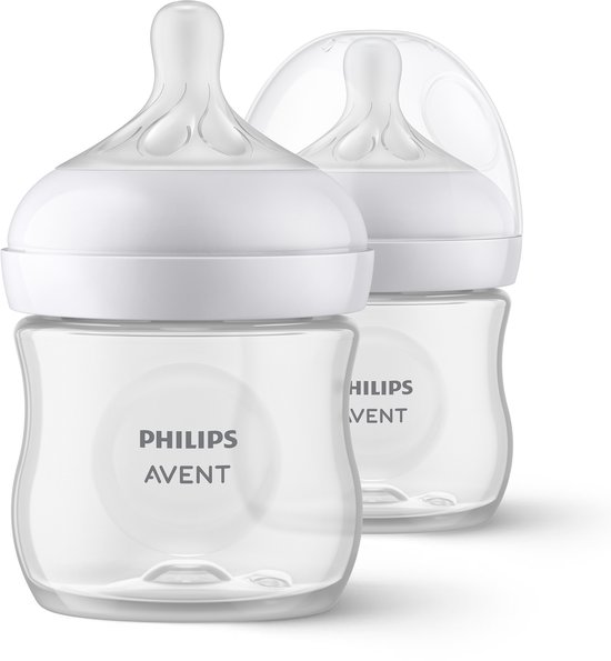 Philips Avent Natural Response Fles 125 ml - Snelheid 2 - 0+ maanden 3