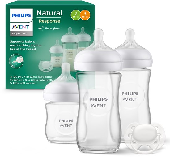 Philips Avent Natural Response Flesset - Startersset SCD878/11 2