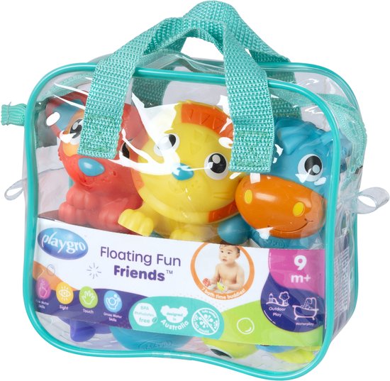Playgro Drijvende Vrienden Badspeelgoed 3