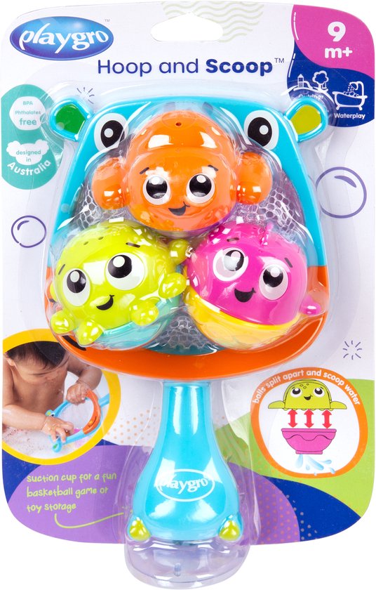 Playgro Hoop & Scoop Badspeelgoed - Schimmelvrij & BPA-vrij 2
