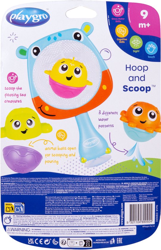 Playgro Hoop & Scoop Badspeelgoed - Schimmelvrij & BPA-vrij 3