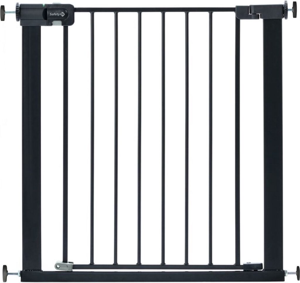 Safety 1st Easy Close Traphekje 73-80 cm - Metal Black 1