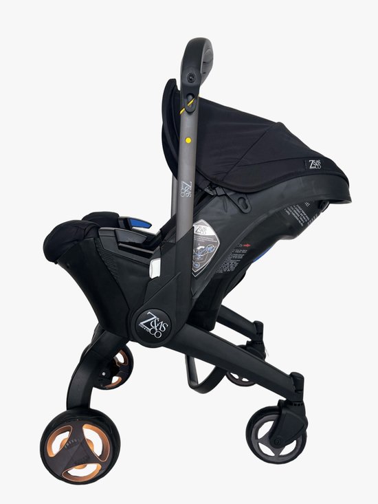 ZIA S & CO 3-in-1 Kinderwagen Zwart 5