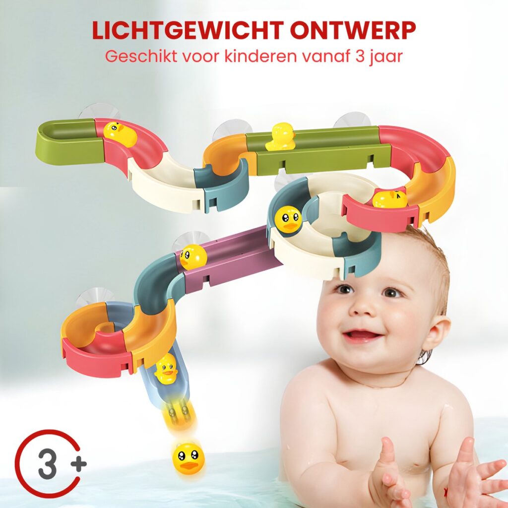 ZoeZo 48-delige Knikkerbaan met Eendjes 1