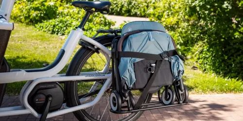 Buggy voor op de fiets