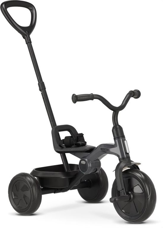 Deryan Drifter Driewieler met Duwstang - 4 in 1 Peuterfiets - Zwart