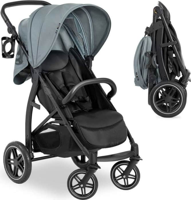 Hauck Rapid 4D- Buggy - allrounder - voor elke ondergrond - Jungle Green
