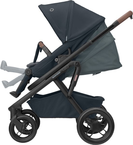 Maxi-Cosi Lila XP+ Kinderwagen - Essential Graphite - Kinderwagen inclusief reiswieg en zitje